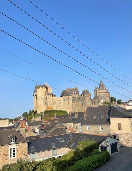 Appartement Calme Et Cosy Proche Centre Vue Chateau วิเทร ภายนอก รูปภาพ